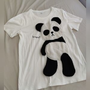 Oversized Panda T Shirt